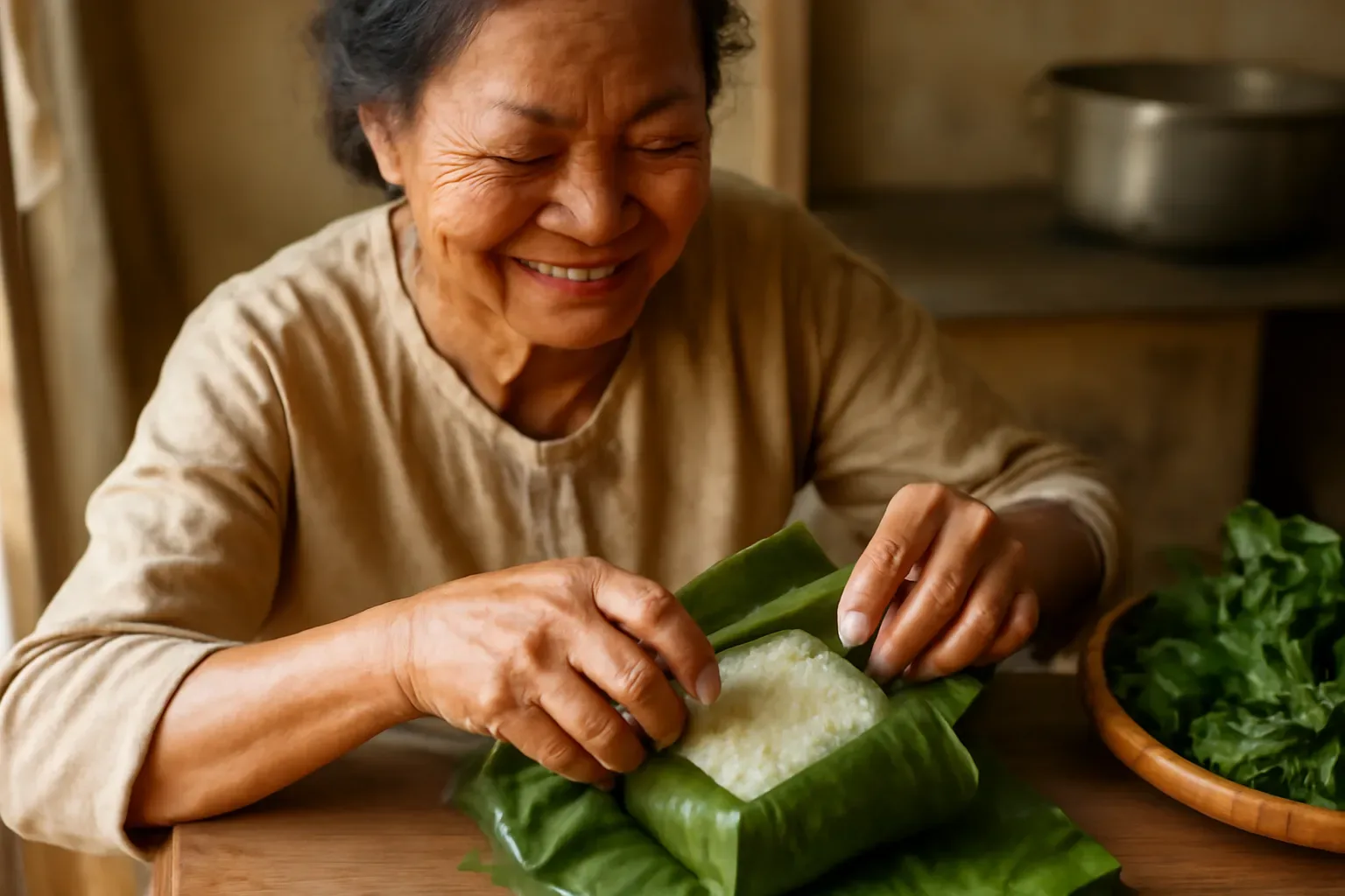 Bánh gai Ninh Giang và bánh gai Tứ Trụ: chọn bánh ngon, giữ không mốc