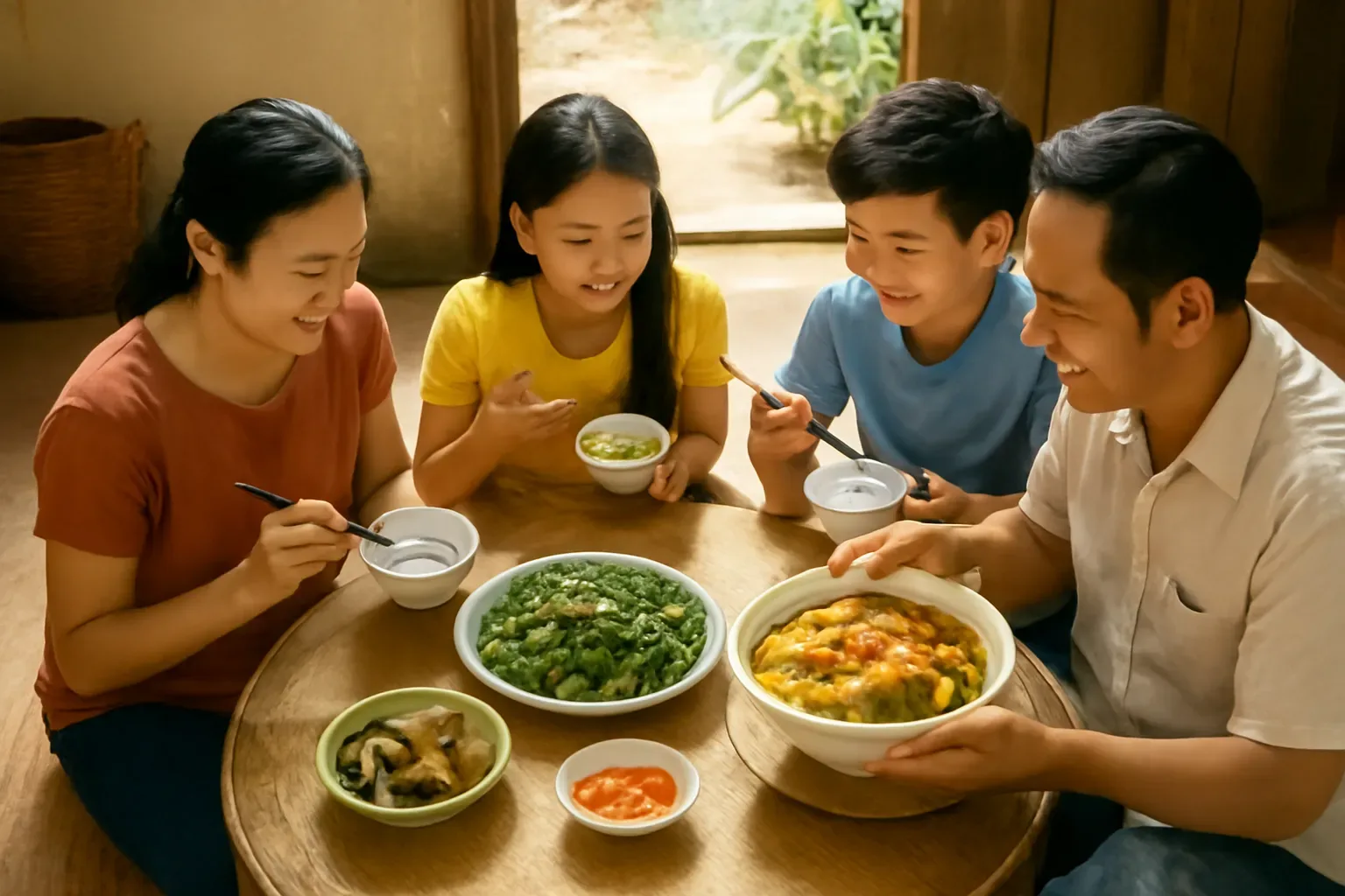 Canh cua rau đay, cà pháo: nấu lại bữa cơm hè quê Bắc Bộ ở phố