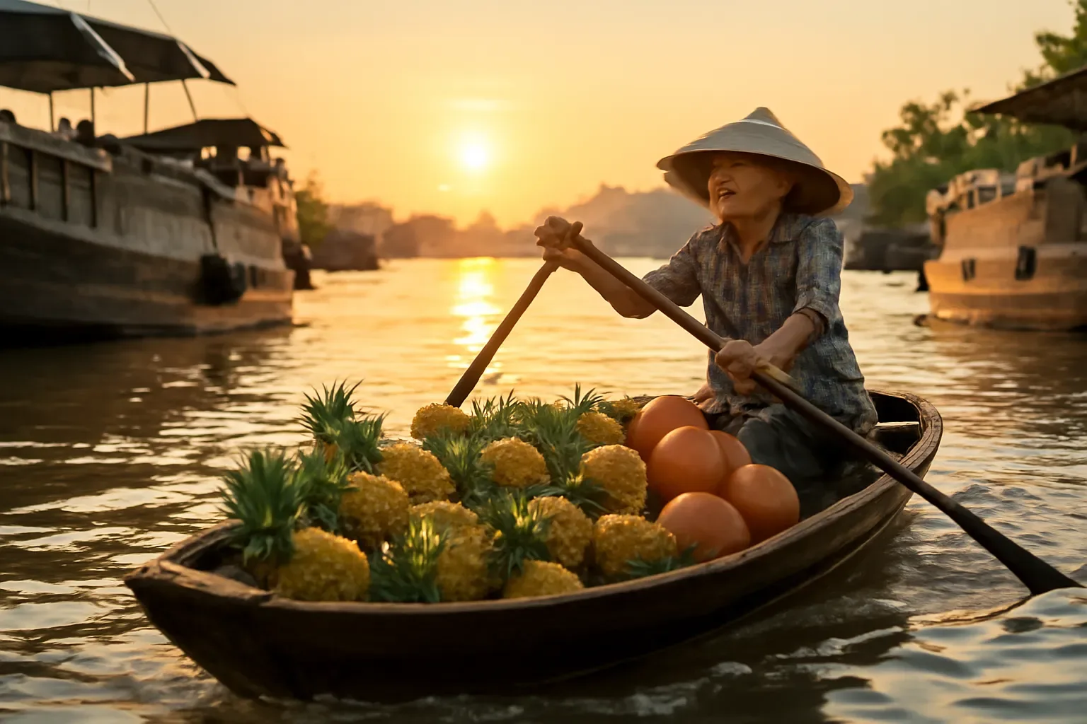 Chợ nổi miền Tây: chợ nào còn đông, đi mấy giờ, mua gì trên ghe