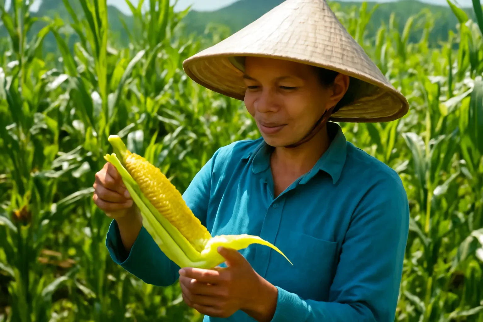 Chọn ngô luộc dẻo ngọt: nhìn râu, bấm hạt và luộc sao khỏi cứng