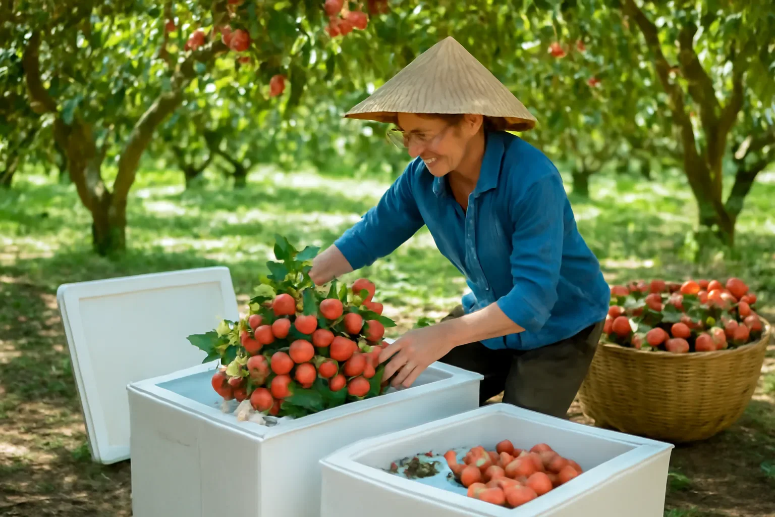 Đặt trái cây vườn theo mùa qua mạng: đặt trước, giao xa và chuyện bù hàng