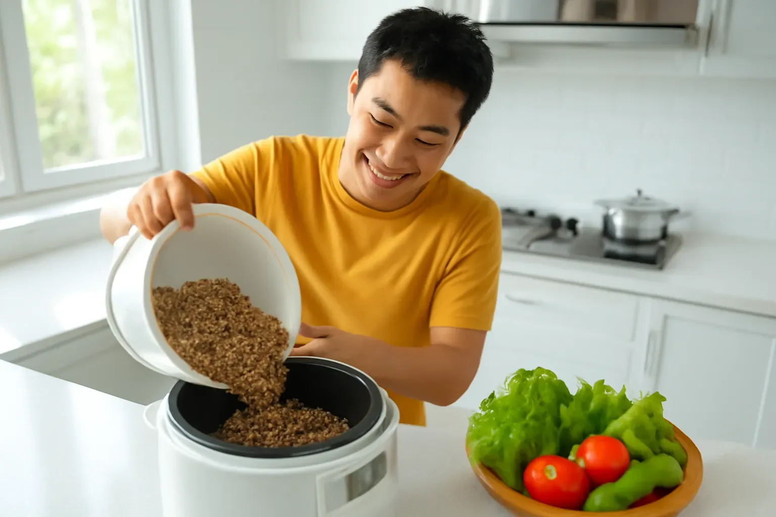 Gạo lứt nấu sao cho mềm: ngâm bao lâu, bao nhiêu nước, ai nên ăn ít
