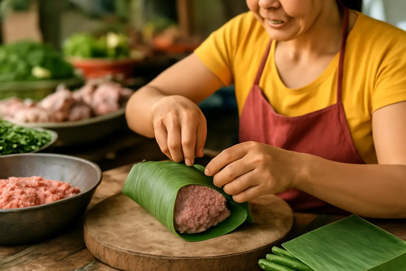 Giò lụa ăn Tết: phân biệt giò giã tay, giò xay máy và giò có hàn the