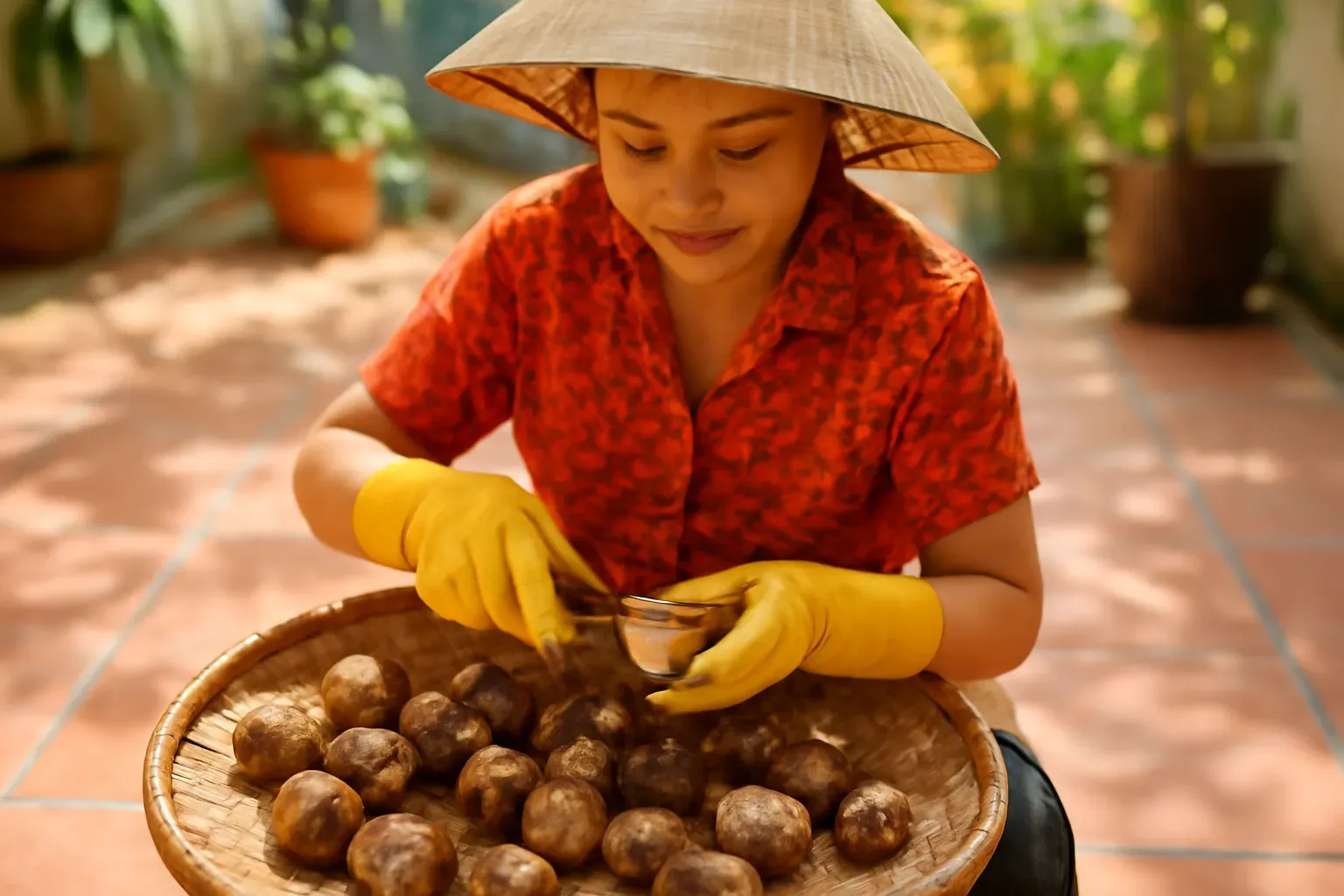 Khoai sọ, khoai môn, củ từ, củ mỡ: gọt không ngứa tay, nấu không ngứa họng