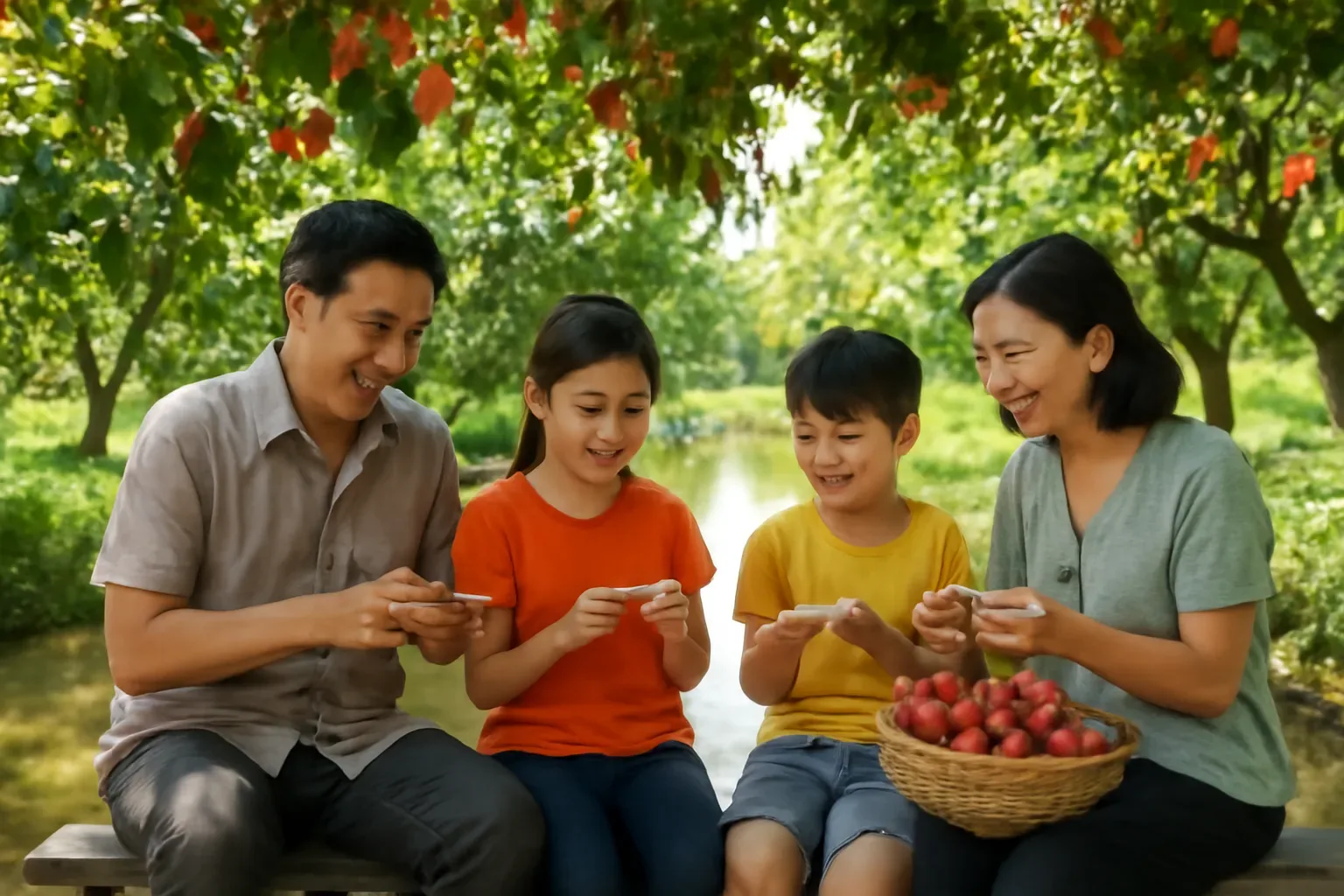 Miệt vườn miền Tây theo mùa: chôm chôm, măng cụt, sầu riêng chín lúc nào