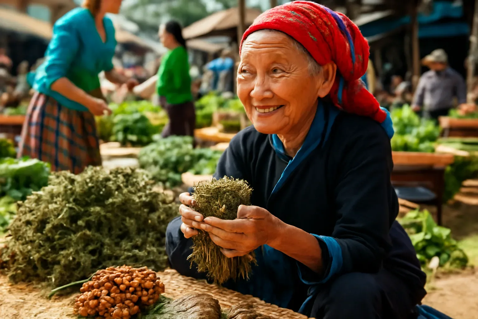 Mua gì ở chợ phiên vùng cao: hàng của bản và hàng đầu mối đổ về