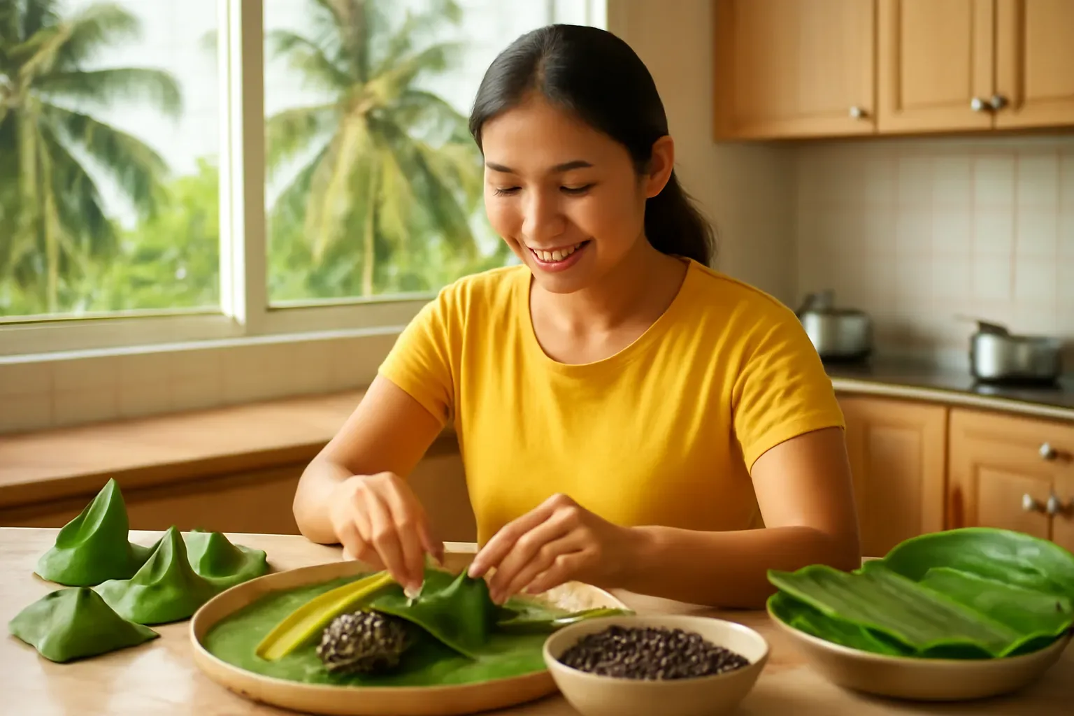 Bánh ít lá gai, ít trần, ít nhân dừa: phân biệt các kiểu bánh ít ba miền