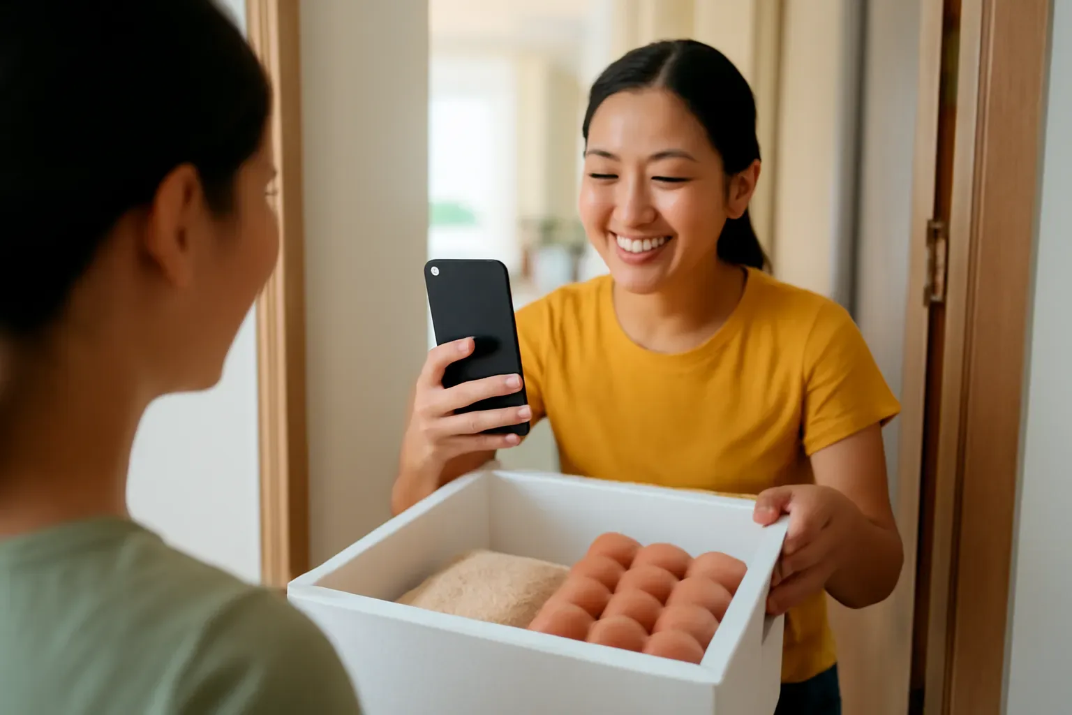 Quà quê đặt online đến nơi bị hỏng: kiểm hàng, khiếu nại và đòi đổi trả