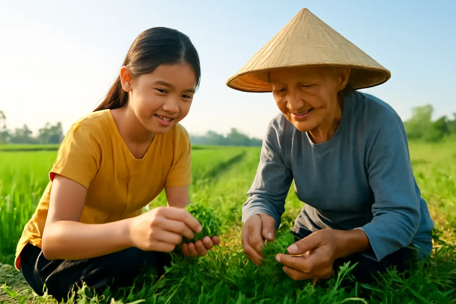 Rau dại ăn được ở đồng quê: nhận mặt rau sam, rau dệu, rau tàu bay